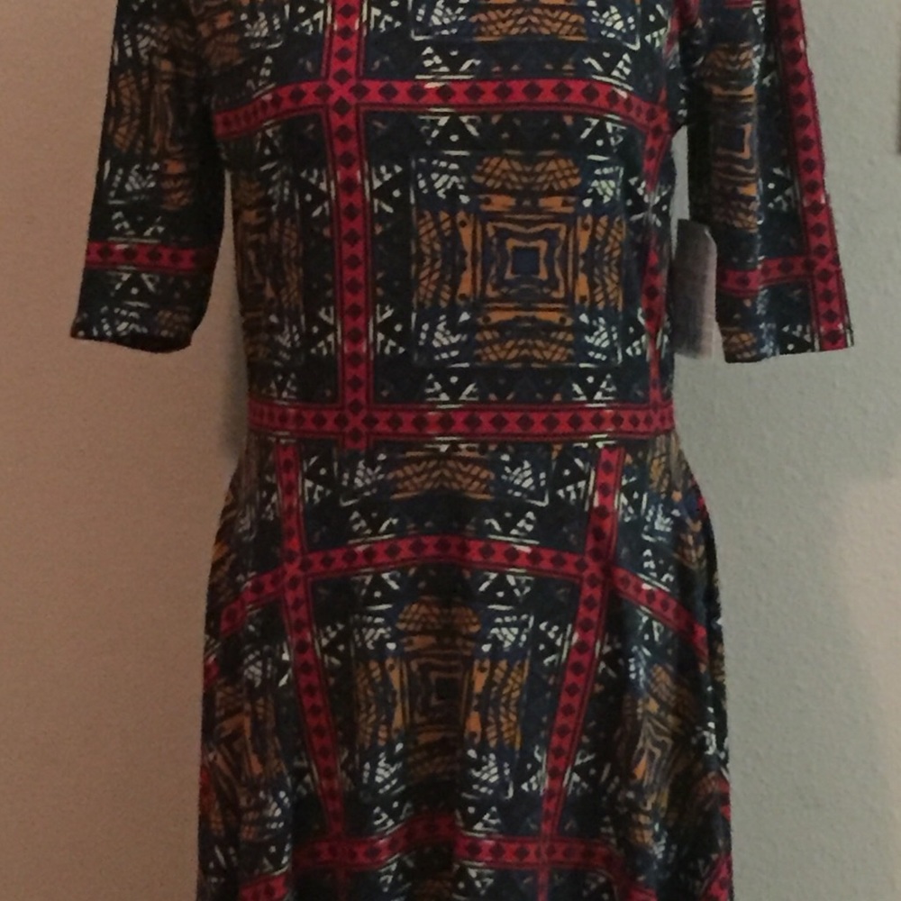 XL Multi Colored Nicole Dress NWT